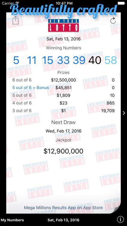 ny lotto payout|New York (NY) Lotto Results & Game Details .